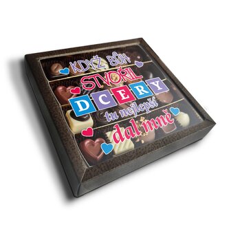 Pralinky Když Bůh stvořil dcery: 20 ks pralinek