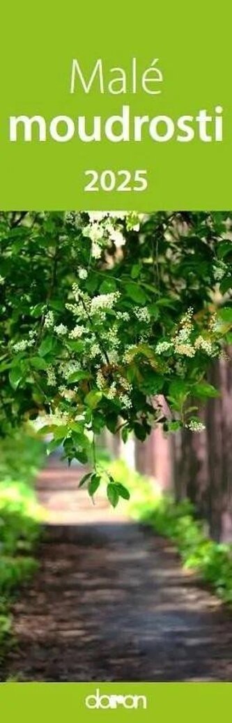 Kalendář záložkový 2025 - Malé moudrosti Kalendář záložkový 2025 - Malé moudrosti