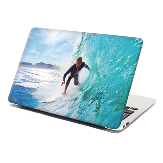Samolepka na notebook Surfař na vlně: 29x20 cm