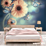 Tapeta Květinová abstrakce: 336x220 cm