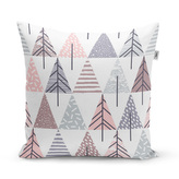 Polštář Barevné stromky: 40x40 cm