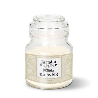Svíčka Já mám nejlepšího přítele na světě: 120 g