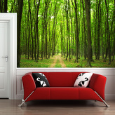 Tapeta Cesta v lese: 208x125 cm