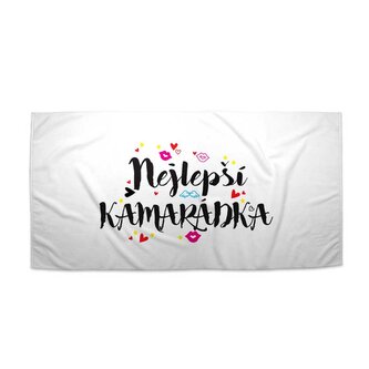 Ručník Nejlepší kamarádka: 30x50 cm