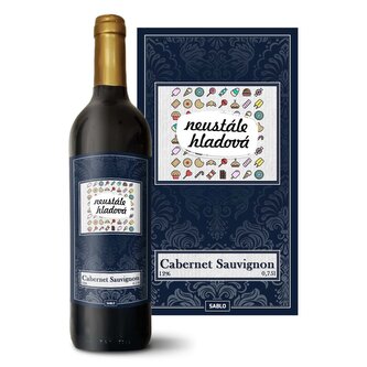Červené víno Neustále hladová: 0,75 l 