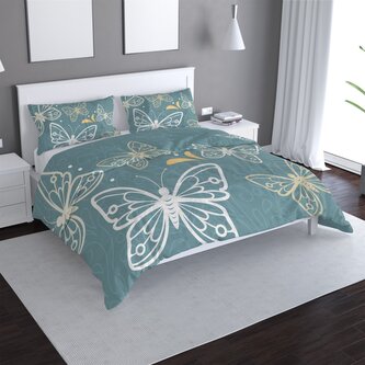 Povlečení Motýli: 140x220 / 90x70 Povlečení Motýli: 140x220 / 90x70