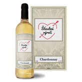 Bílé víno Šťastné výročí: 0,75 l 