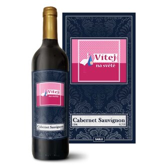 Červené víno Vítej na světě 4: 0,75 l 