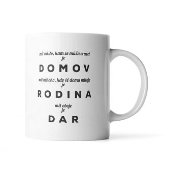Hrnek Domov 5: 330 ml