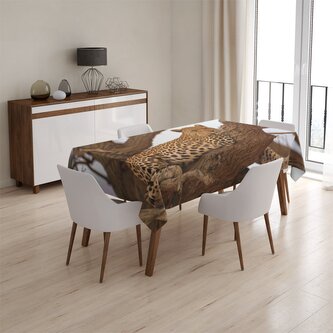 Ubrus Levhart 2: 130x130 cm