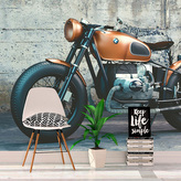 Tapeta Motorka: 125x75 cm