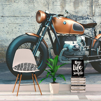 Tapeta Motorka: 125x75 cm