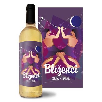 Bílé víno Blíženci: 0,75 l 