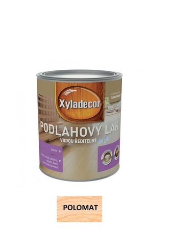Xyladecor Podlahový lak na vodní bázi 0,75l Polomat Bezbarvý