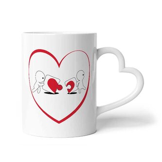 Hrnek Puzzle love: 330 ml