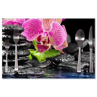Prostírání Orchidej na kamenech: 40x30cm