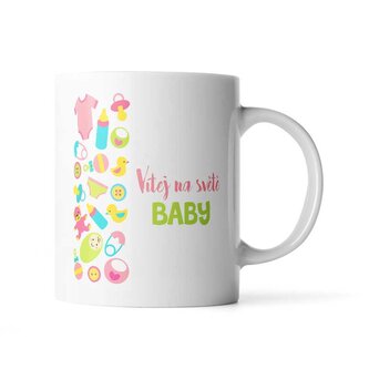 Hrnek Vítej na světě, baby: 330 ml