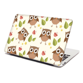 Samolepka na notebook Sovy: 38x26 cm