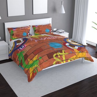 Povlečení Zeď: 140x220 / 90x70 Povlečení Zeď: 140x220 / 90x70