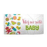 Ručník Vítej na světě, baby: 70x140 cm
