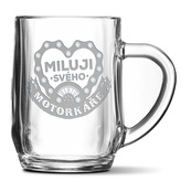 Půllitr Miluji svého motorkáře: 0,5