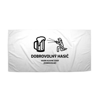 Ručník Dobrovolný hasič: 70x140 cm