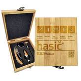 Dárková sada na víno Hasič: 147×168×49 mm