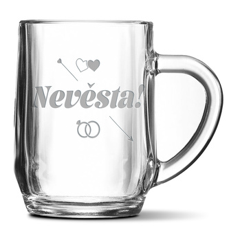 Půllitr Nevěsta!: 0,5