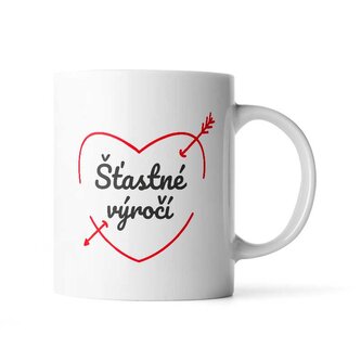 Hrnek Šťastné výročí: 330 ml