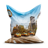 Sedací vak Žluté taxiky 2: 150x100 cm