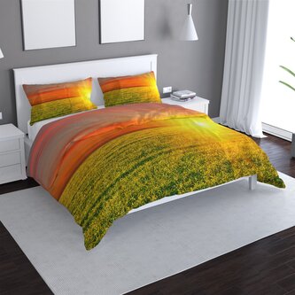 Povlečení Západ slunce nad loukou: 140x220 / 90x70