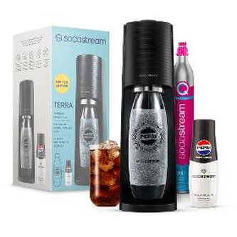 Výrobník sody SODASTREAM TERRA Bl. Pepsi Zero Megapack