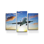 Obraz - 3-dílný Letadlo 2: 75x50 cm