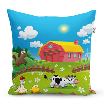 Polštář Farma: 50x50 cm