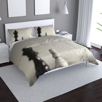 Povlečení Šachy: 140x200 / 90x70 Povlečení Šachy: 140x200 / 90x70