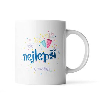 Hrnek Vše nejlepší k svátku: 330 ml