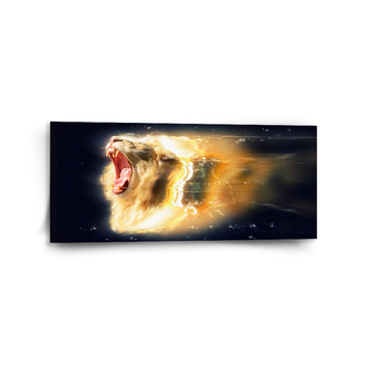 Obraz Lev art: 110x50 cm