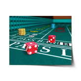 Plakát Kostky: 60x40 cm