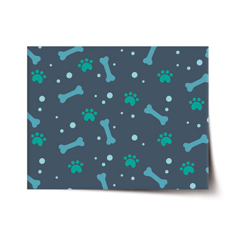 Plakát Kostičky: 90x60 cm