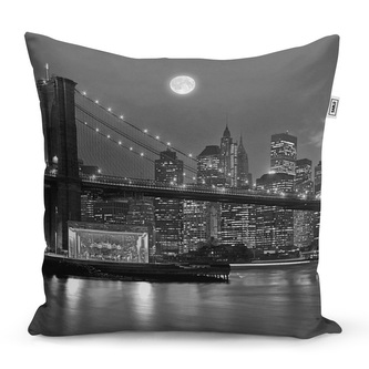 Polštář Noční New York 2: 40x40 cm
