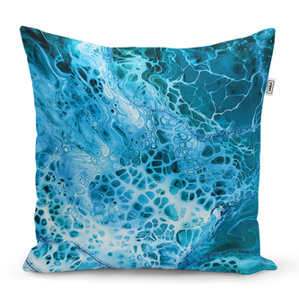 Polštář Magická modrá: 60x60 cm