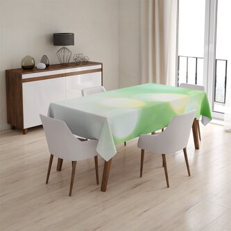 Ubrus Zelená abstrakce: 130x130 cm