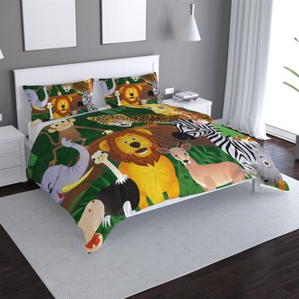 Povlečení Zvířátka: 140x200 / 90x70