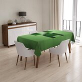 Ubrus Green Blocks: 145x240 cm