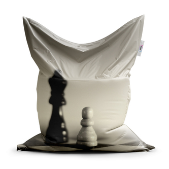 Sedací vak Šachy: 150x100 cm