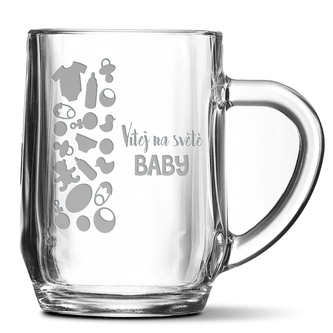 Půllitr Vítej na světě, baby: 0,5
