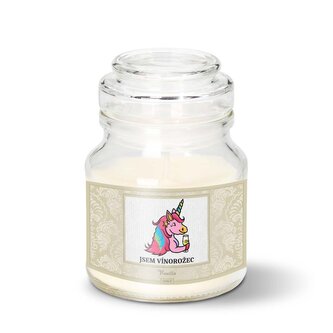 Svíčka Jsem vínorožec: 120 g