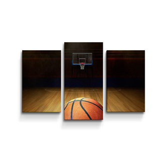 Obraz - 3-dílný Basketball: 75x50 cm Obraz - 3-dílný Basketball: 75x50 cm