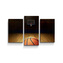 Obraz - 3-dílný Basketball: 75x50 cm
