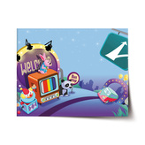 Plakát Bus stop: 120x80 cm